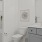 bright vanity counter with sink