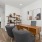 Furnished home office space at Cascadia at Highland Creek townhome apartment complex in Charlotte, NC