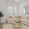 large windows brighten living room